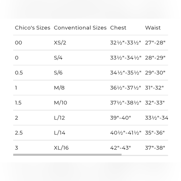 CHICO'S WRINKLE RESISTANT Zigzag Print Button up Top Size 2 - Picture 10 of 10